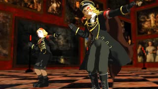 【鬼滅のMMD】一騎当千【煉獄兄弟＋おまけに要】軍服