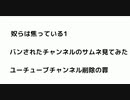 奴らは焦っている1  バンされたチャンネルのサムネ見てみた ユーチューブチャンネル削除の罪　