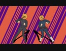 【MMEデータ配布あり】ScreenTex_v004改変_ハロウィン用背景素材【金カムMMD】