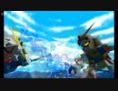 スーパーロボット大戦α for Dreamcastガンダム戦闘シーン