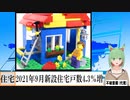 【動画News】2021年9月新設住宅戸数4.3％増(2021/10/29)