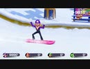 マリオパーティスーパースターズ まわってスノーボード 9990°