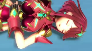 リョナ ホムラのダウンポーズ鑑賞(吐息付き)