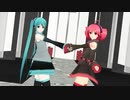 【MMDネギドリル】淋しい熱帯魚を歌って踊ってみた【初音ミク＆重音テト】