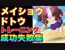 【 ウマ娘】練習（トレーニング）成功と失敗集〝メイショウドトウ編〟