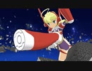 【MMD】ノーナちゃんが柱巻きを壊すだけ【立体視】