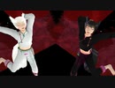 【MMD鬼徹】ハロウィンコスプレ(和風)した白澤様と黒澤様でG4L(※半獣化)