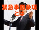 憲法改正で実現! ヤバすぎる「緊急事態条項」とは①