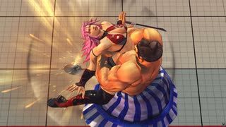 【リョナ】ポイズン　鯖折り＋和邇千切り　その3【ウル4】