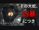 【ホラー実況】巨大蛇ヨーン出現！追いかけっこすれば簡単！？人生初めてのバイオハザード1【バイオハザードHDリマスター】Part9