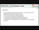 2021 HCIA-AI V3.0 Certification H13-311_v3.0 Real Questions