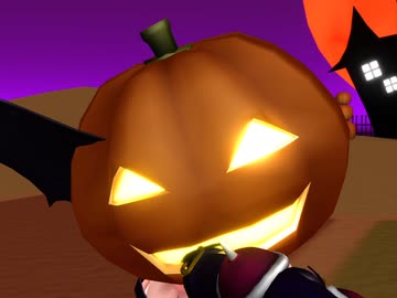 【MMD】カボチャのオネエサン、3人目