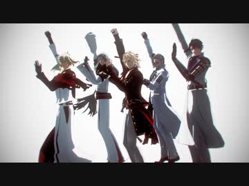 【MMD刀剣乱舞】一文字一家5人で一騎当千