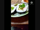 サラダ巻きに青実山椒味がぼやけて今一 ⚡️なったよサラダー違ったサンダー