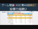 ゲーム理論BASIC 第46回補足1 -投票力指数2 アップデート-