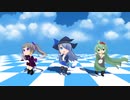 ミニキャラ3人でUNITE IN THE SKY