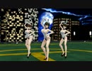 【MMD】改変バニー 磯波さんでルカルカ★ナイトフィーバー