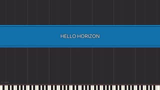 水瀬いのり【HELLO HORIZON】ピアノアレンジ