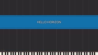 水瀬いのり【HELLO HORIZON】ピアノアレンジ