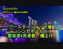 ブースターショット後シンガポール感染者&死者数、爆上げ(沙門のちょい遅れがちなNEWS)
