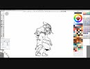 自己満足オリジナルイラストメイキングその2