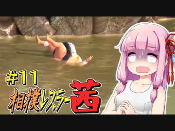 【SUMOMAN】相撲レスラー茜 #11 フグの川流れ編【VOICEROID・琴葉茜実況】