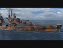 テスト動画　【WoWs】Tire7米軽巡アトランタ　【クラシックBGM】