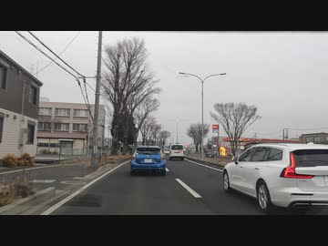 仙台近辺車載動画シリーズ　127　岩切　利府街道　東へ