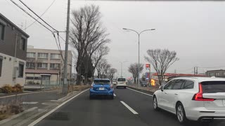 仙台近辺車載動画シリーズ　127　岩切　利府街道　東へ