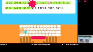 [ニコ生配信][日英中字幕]#2 Typing Landでタイピングを学ぶ