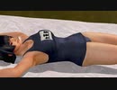 【DoaX3】ベットでフォトパラダイス 女天狗 紺色のスク水(女天狗)/110903