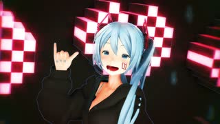 黒動[MMD]つみ式ミクさんでシンデレラ