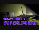 【SUPERLIMINAL】急に始まるホラー展開！？これも心理的トリック…？ビクビクしながら先へと進みます…！