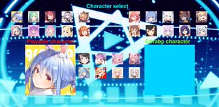 クソゲ作りました。（キャラセレクトシーン作成）※番外編