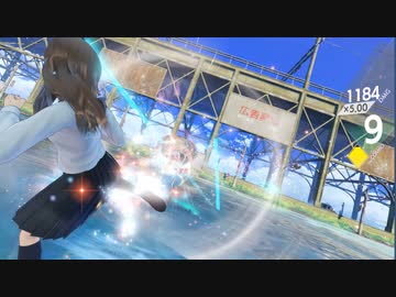 BLUE REFLECTION TIE帝　でモロ見えるシーン