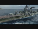 テスト動画　【WoWs】Tire5日軽巡矢矧　【クラシックBGM】