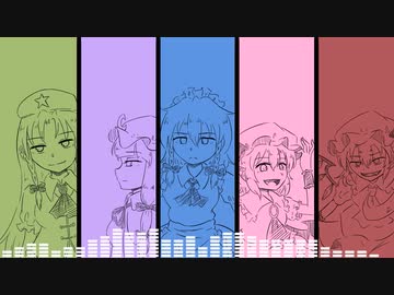 【東方自作アレンジ】紅魔館ボス曲メドレーもどき【東方紅魔郷】