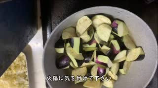 麻婆ナス　＃片栗春巻の料理