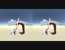 【VR180差分】【抽出＆追加】恥ずかしい姿で紳士ハンドに強制散歩させられる艦娘_前編(大和さん差分)【R18MMD】【ボイロ音声】【紳士ハンド】