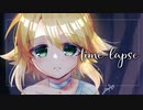 【メイキング】アイマスの梅木音葉さんの絵【タイムラプス】