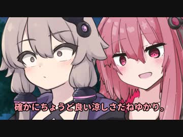 夜道で遭遇するゆかあか