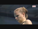 女子飛板飛込3m ヨーロッパ水泳選手権予選 ブダペスト 2021