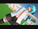 【MMD】 ミクさんでドーナツホール【おぱんつ】