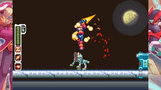 【コンピュータ施設の屋根】ロックマンゼロ2【ノーマル アベ100】