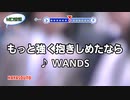 もっと強く抱きしめたなら WANDS スタンダードカラオケ(リアル風演奏)