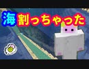 【マイクラ実況】#22 ガーディアンを振り払って海割り【一からサバイバル】