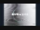 雨が降っている