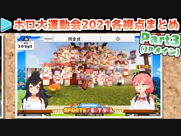 ホロ大運動会2021 各視点まとめ Part3/3