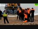 仏からドーバーを渡り1200人の不法移民が上陸…英国の国境警備崩壊の日