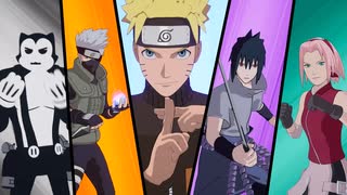 【フォートナイト×NARUTOコラボ】「ナルトが第七班のメンバーたちと共に島に登場」